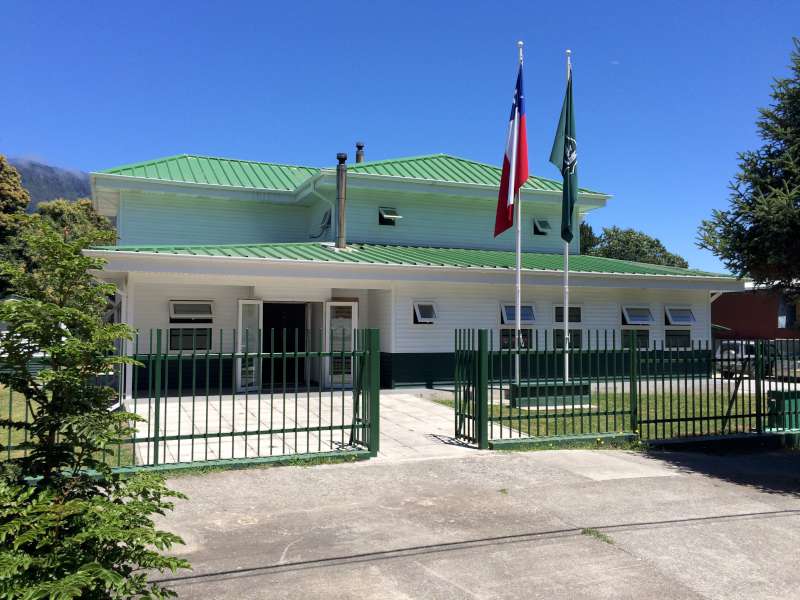 Reposición Reten de Carabineros Coñaripe