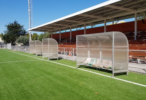 Reposición Cancha De Fútbol Liceo Pablo Neruda