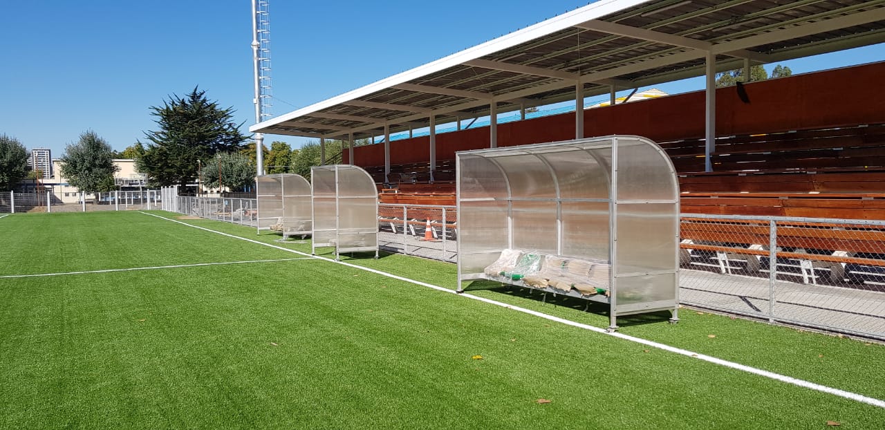 Reposición Cancha De Fútbol Liceo Pablo Neruda